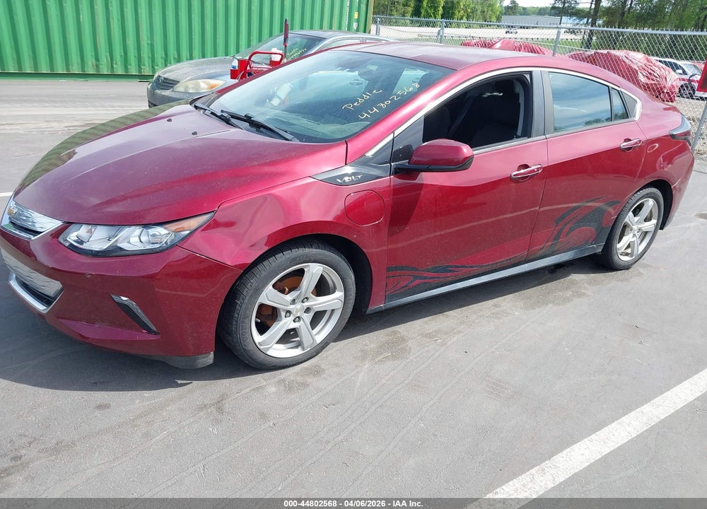 2017 CHEVROLET VOLT LT VIN: 1G1RC6S52HU193422
