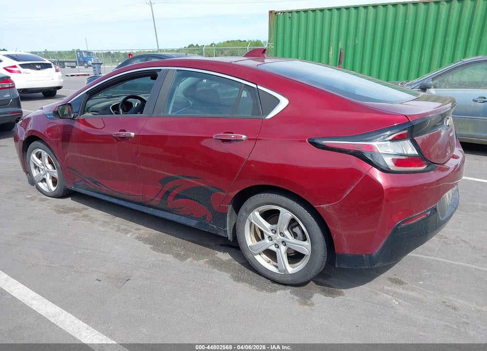 2017 CHEVROLET VOLT LT VIN: 1G1RC6S52HU193422