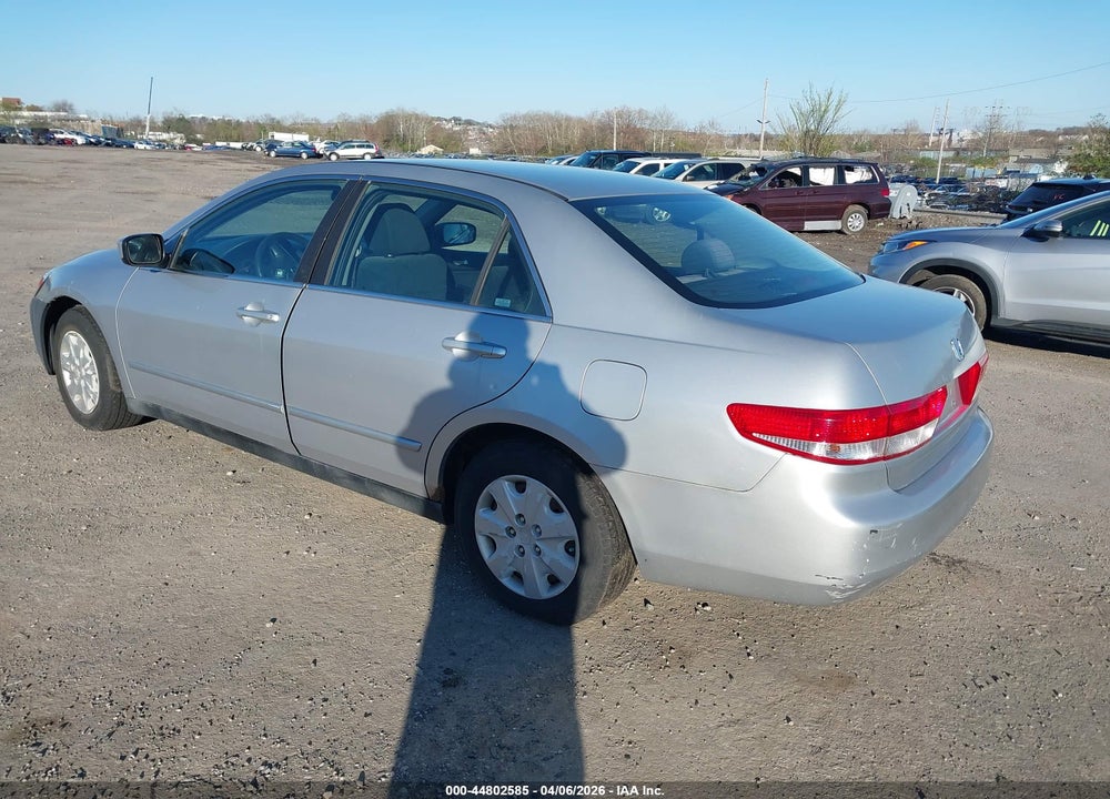 2003 HONDA ACCORD 2.4 LX VIN: 1HGCM553X3A023416