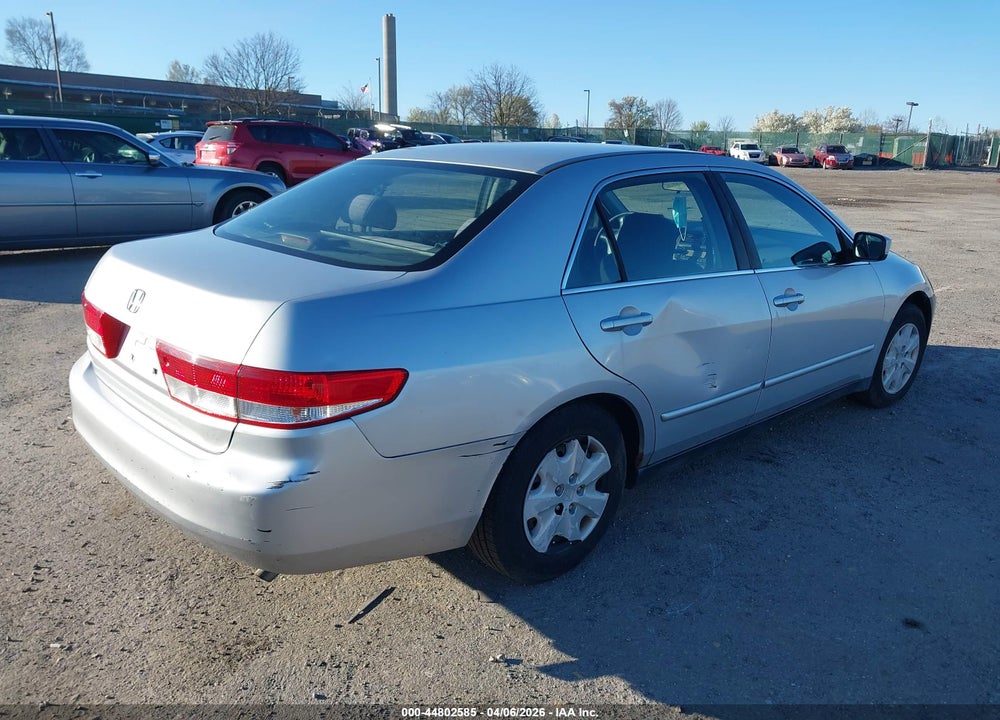 2003 HONDA ACCORD 2.4 LX VIN: 1HGCM553X3A023416