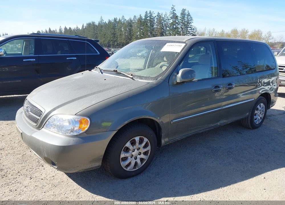 2004 KIA SEDONA EX/LX VIN: KNDUP131346541795