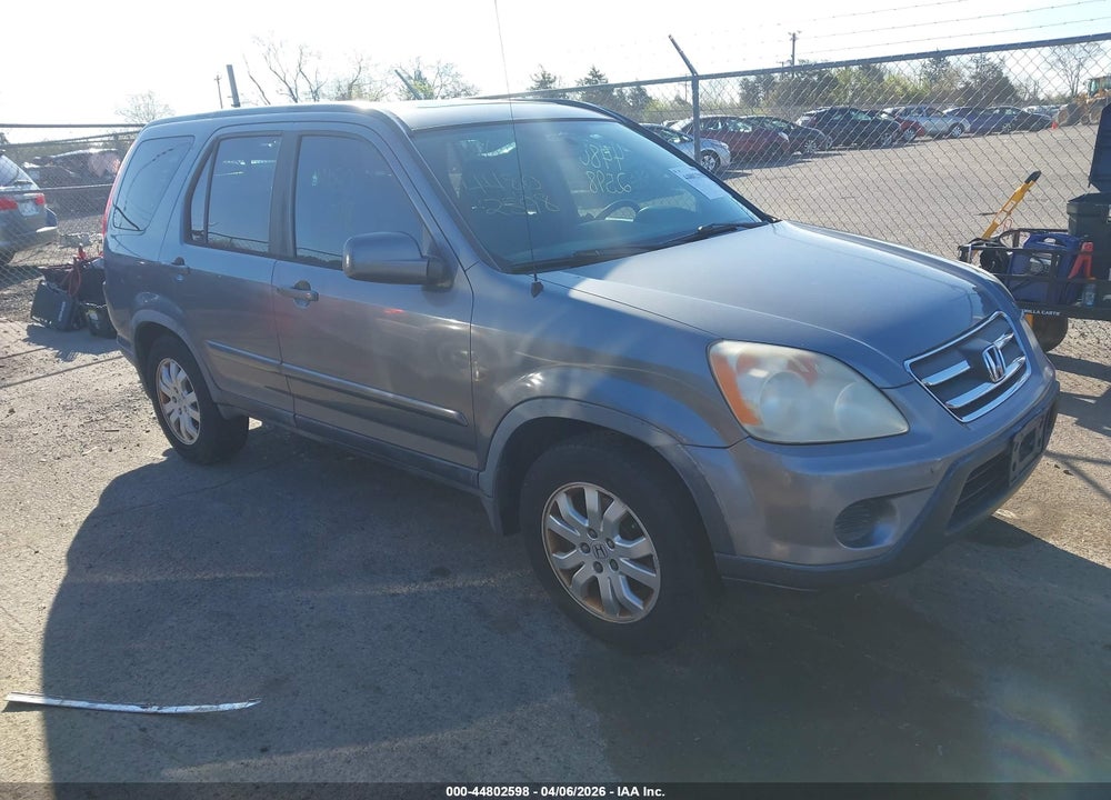 2005 HONDA CR-V SE VIN: JHLRD78965C060073
