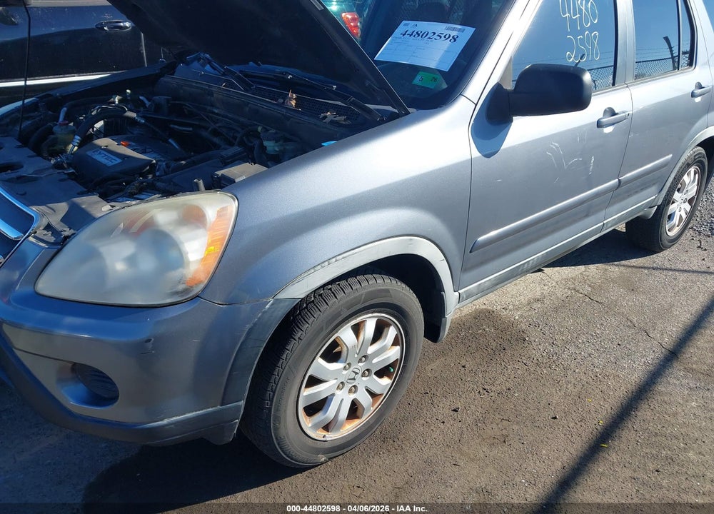 2005 HONDA CR-V SE VIN: JHLRD78965C060073