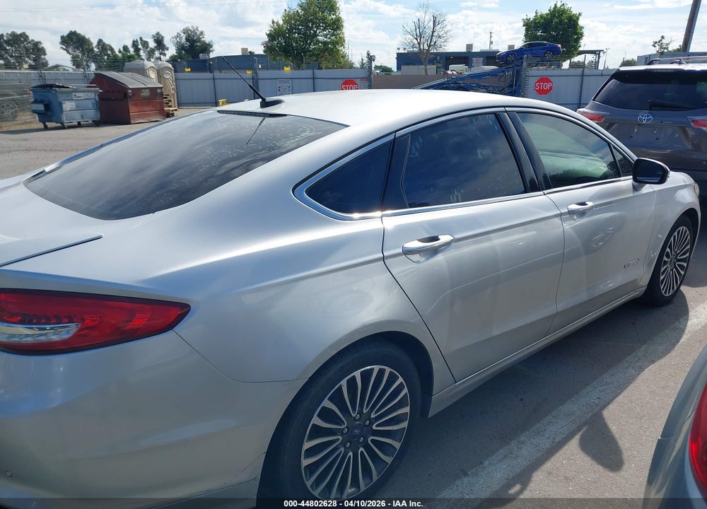 2018 FORD FUSION HYBRID TITANIUM VIN: 3FA6P0RU6JR192348