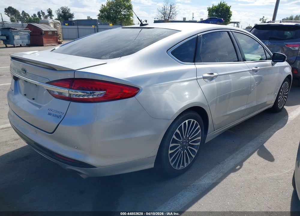 2018 FORD FUSION HYBRID TITANIUM VIN: 3FA6P0RU6JR192348