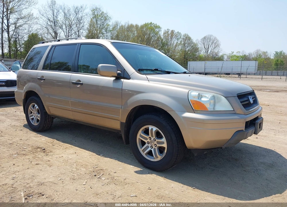 2004 HONDA PILOT EX-L VIN: 2HKYF18544H622813