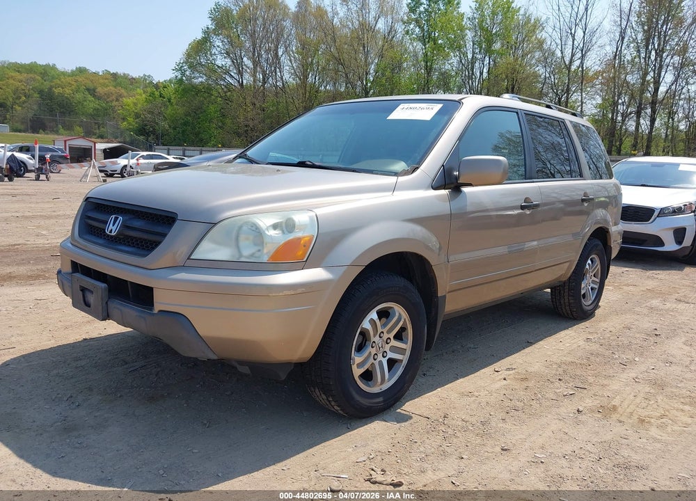 2004 HONDA PILOT EX-L VIN: 2HKYF18544H622813