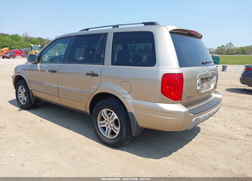 2004 HONDA PILOT EX-L VIN: 2HKYF18544H622813