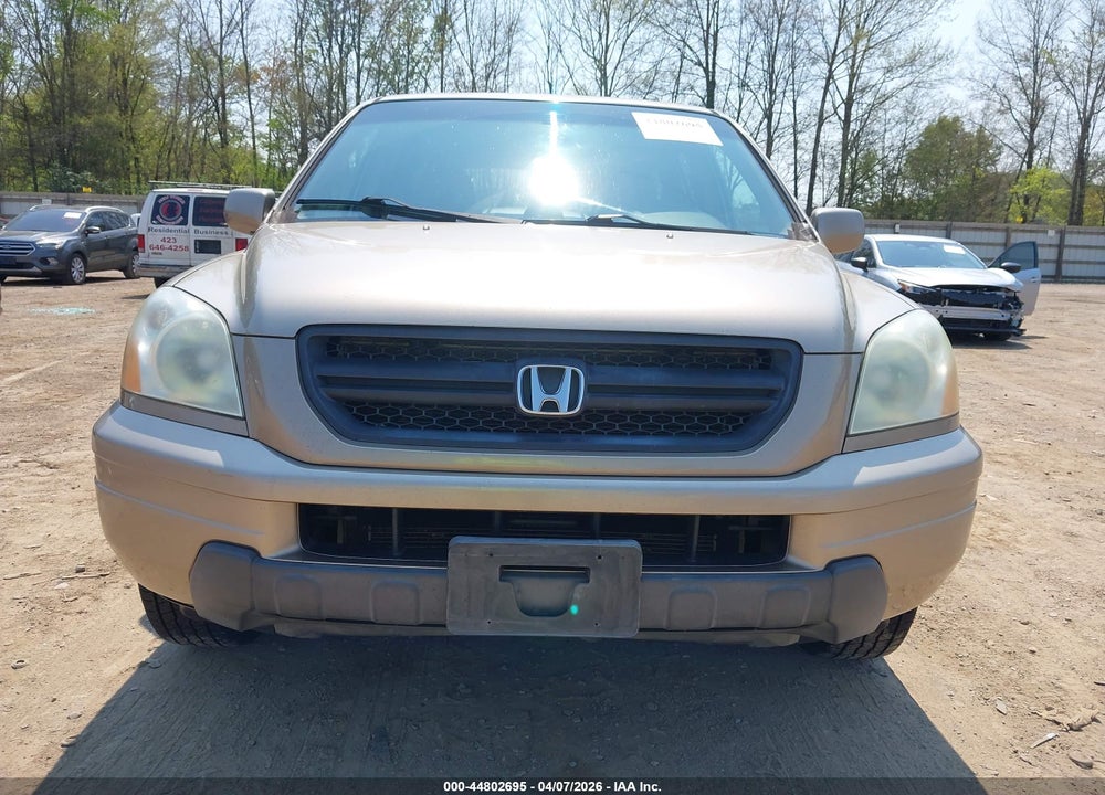 2004 HONDA PILOT EX-L VIN: 2HKYF18544H622813