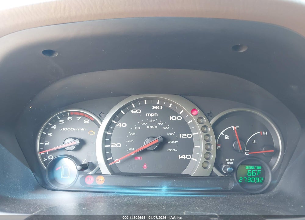 2004 HONDA PILOT EX-L VIN: 2HKYF18544H622813