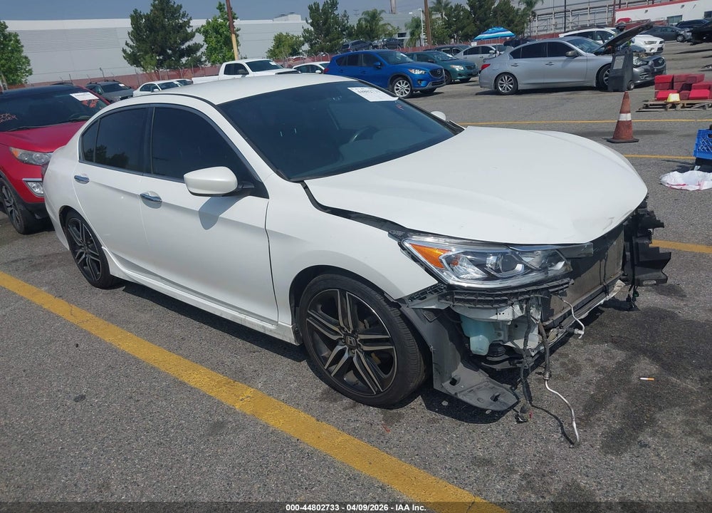 2017 HONDA ACCORD SPORT VIN: 1HGCR2F58HA156554