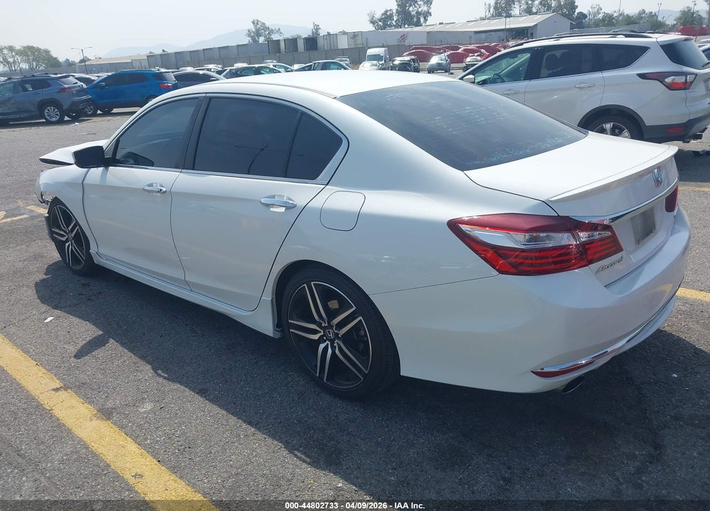 2017 HONDA ACCORD SPORT VIN: 1HGCR2F58HA156554