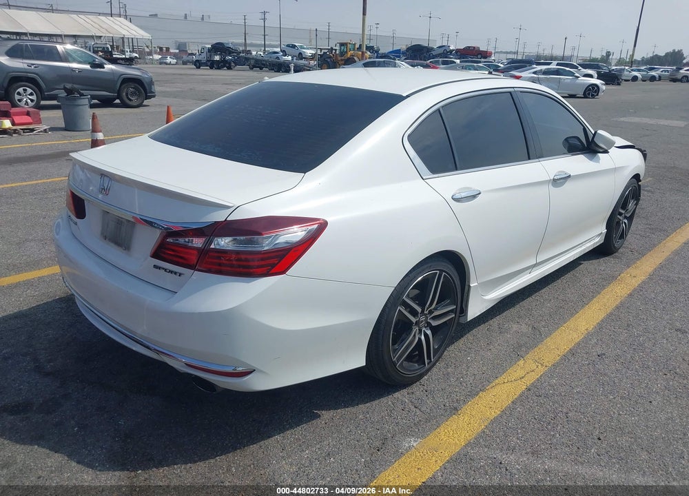 2017 HONDA ACCORD SPORT VIN: 1HGCR2F58HA156554