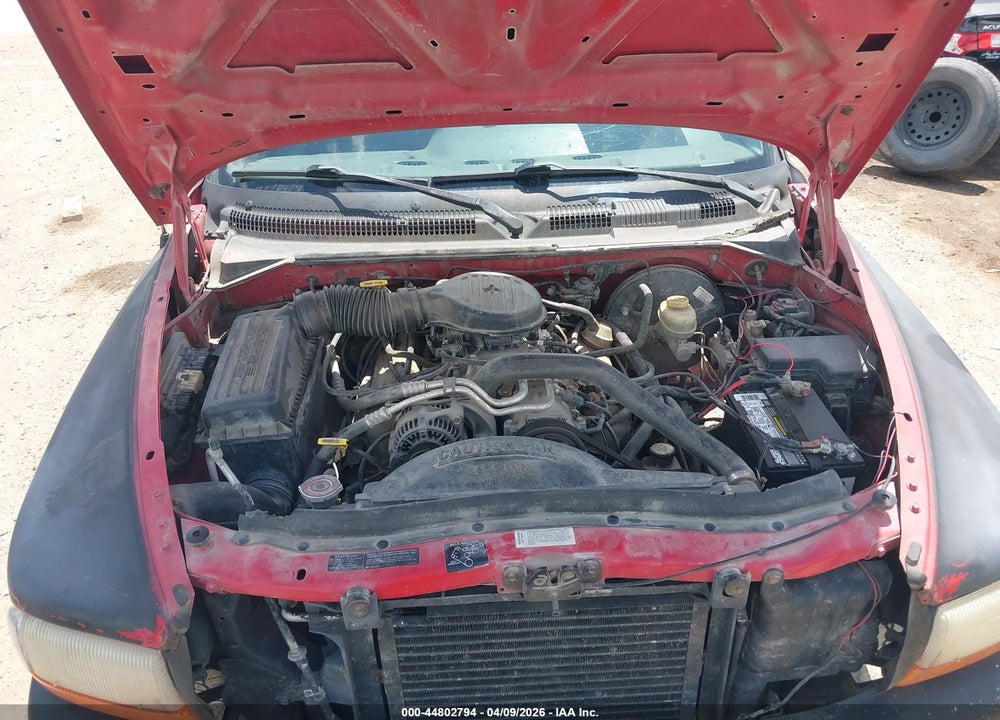 1998 DODGE DAKOTA SLT/SPORT VIN: 1B7GG22Y4WS573389