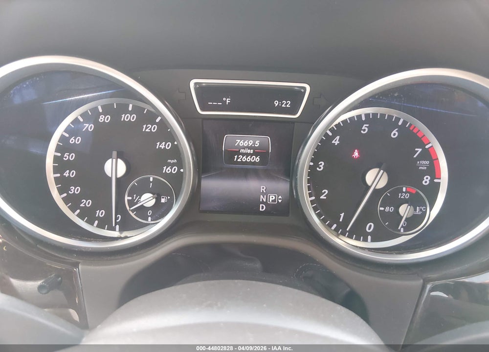 2015 MERCEDES-BENZ ML 350 VIN: 4JGDA5JB8FA503883