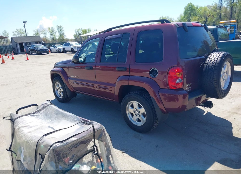 2002 JEEP LIBERTY LIMITED EDITION VIN: 1J4GL58K02W297449