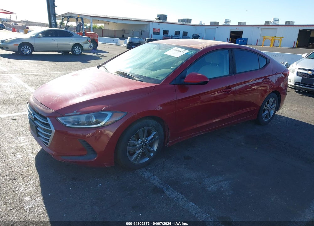 2018 HYUNDAI ELANTRA SEL VIN: KMHD84LF7JU451546