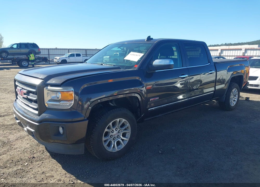 2015 GMC SIERRA 1500 SLT VIN: 3GTU2VEC5FG223697