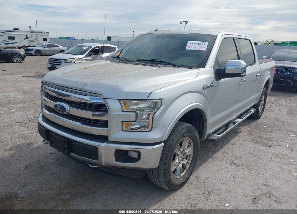 2016 FORD F-150 LARIAT VIN: 1FTEW1EF3GKD14683