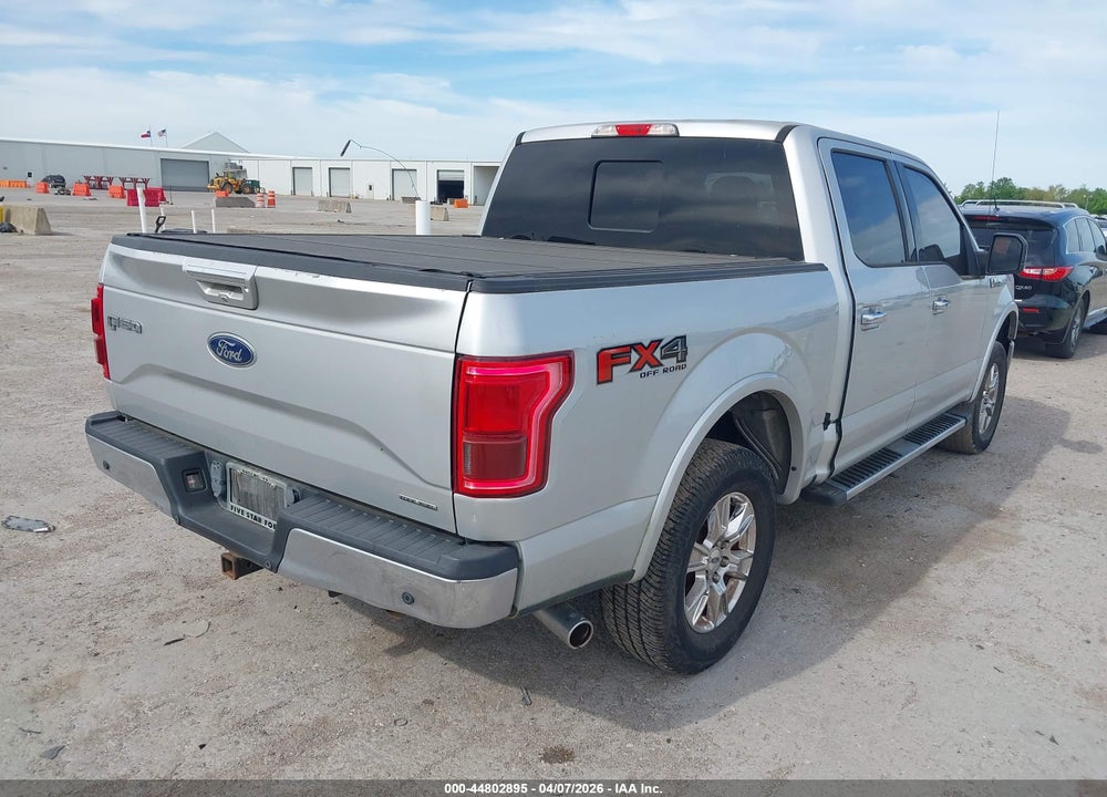 2016 FORD F-150 LARIAT VIN: 1FTEW1EF3GKD14683