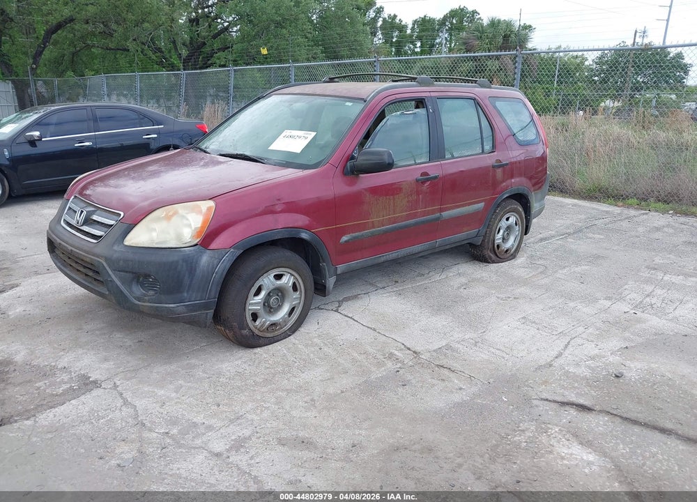 2006 HONDA CR-V LX VIN: SHSRD68566U404499
