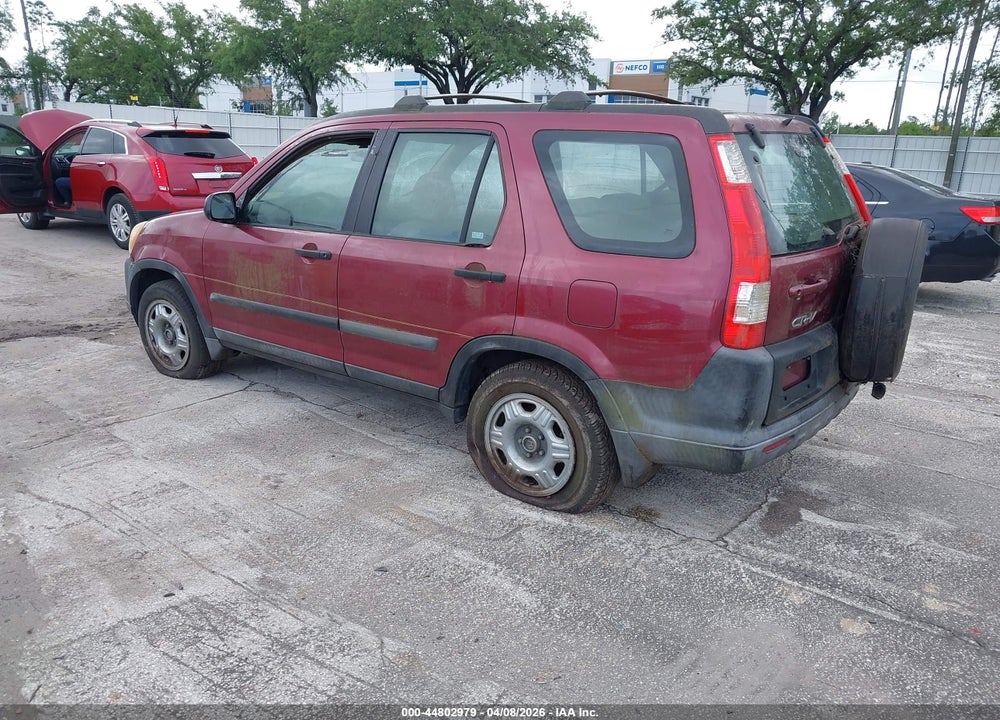2006 HONDA CR-V LX VIN: SHSRD68566U404499