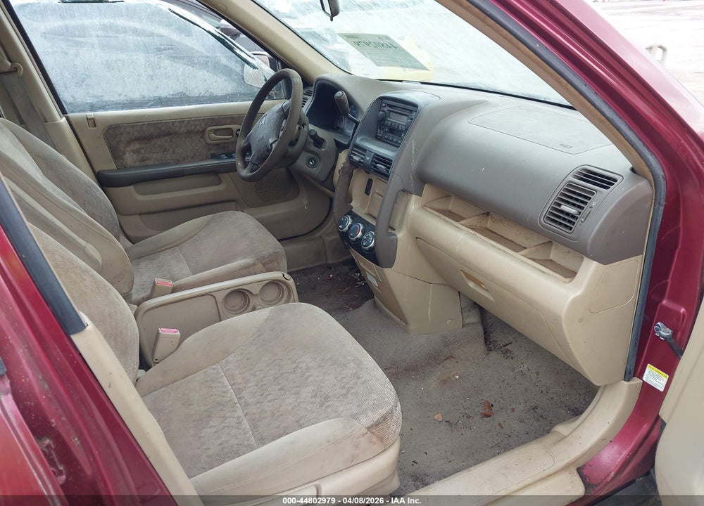 2006 HONDA CR-V LX VIN: SHSRD68566U404499