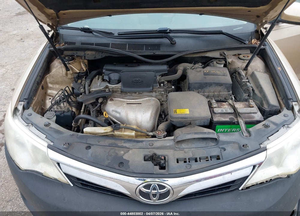 2012 TOYOTA CAMRY XLE VIN: 4T4BF1FK9CR179692