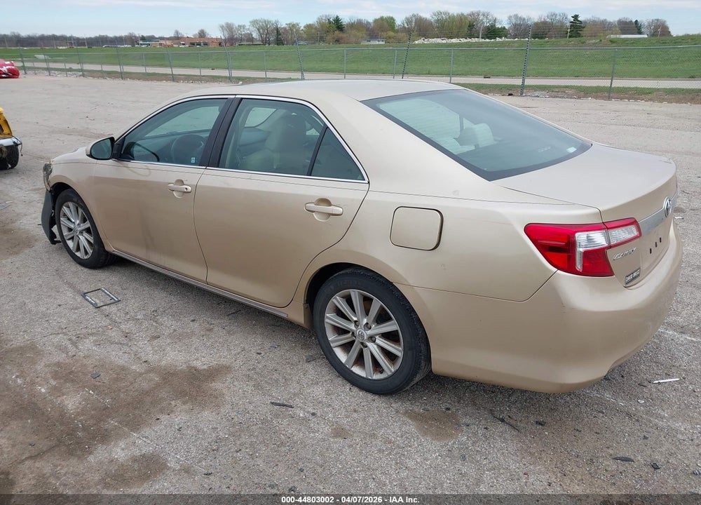2012 TOYOTA CAMRY XLE VIN: 4T4BF1FK9CR179692