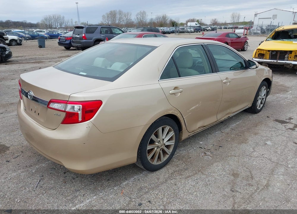 2012 TOYOTA CAMRY XLE VIN: 4T4BF1FK9CR179692