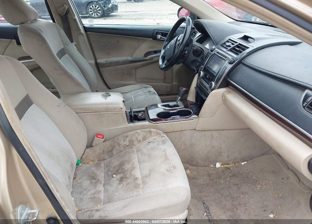 2012 TOYOTA CAMRY XLE VIN: 4T4BF1FK9CR179692