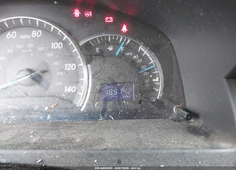 2012 TOYOTA CAMRY XLE VIN: 4T4BF1FK9CR179692