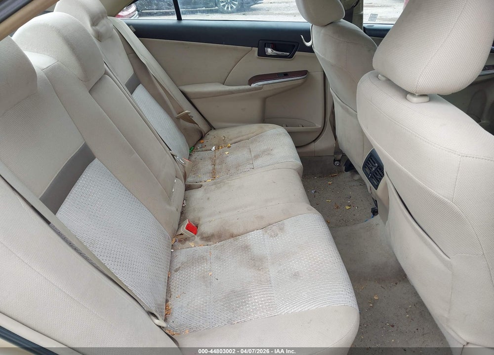 2012 TOYOTA CAMRY XLE VIN: 4T4BF1FK9CR179692