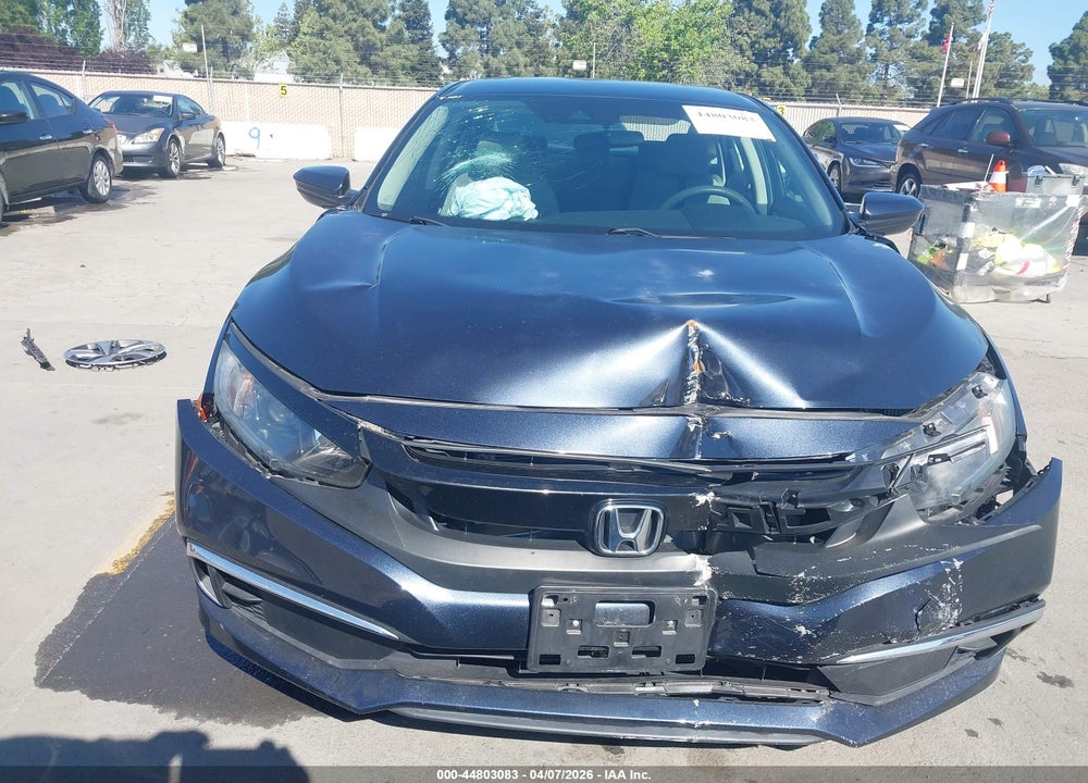 2019 HONDA CIVIC LX VIN: 2HGFC2F66KH532488