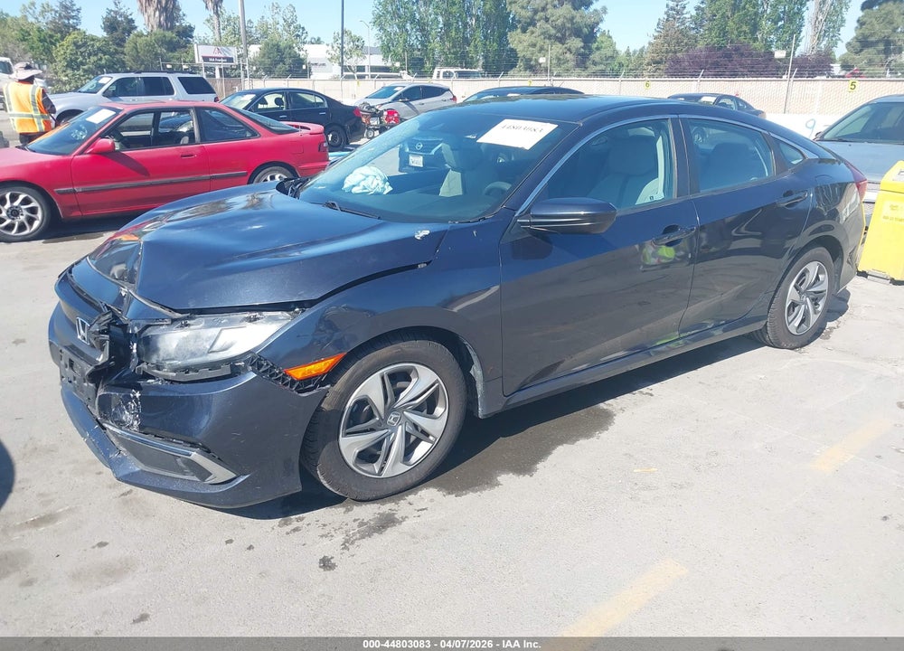 2019 HONDA CIVIC LX VIN: 2HGFC2F66KH532488