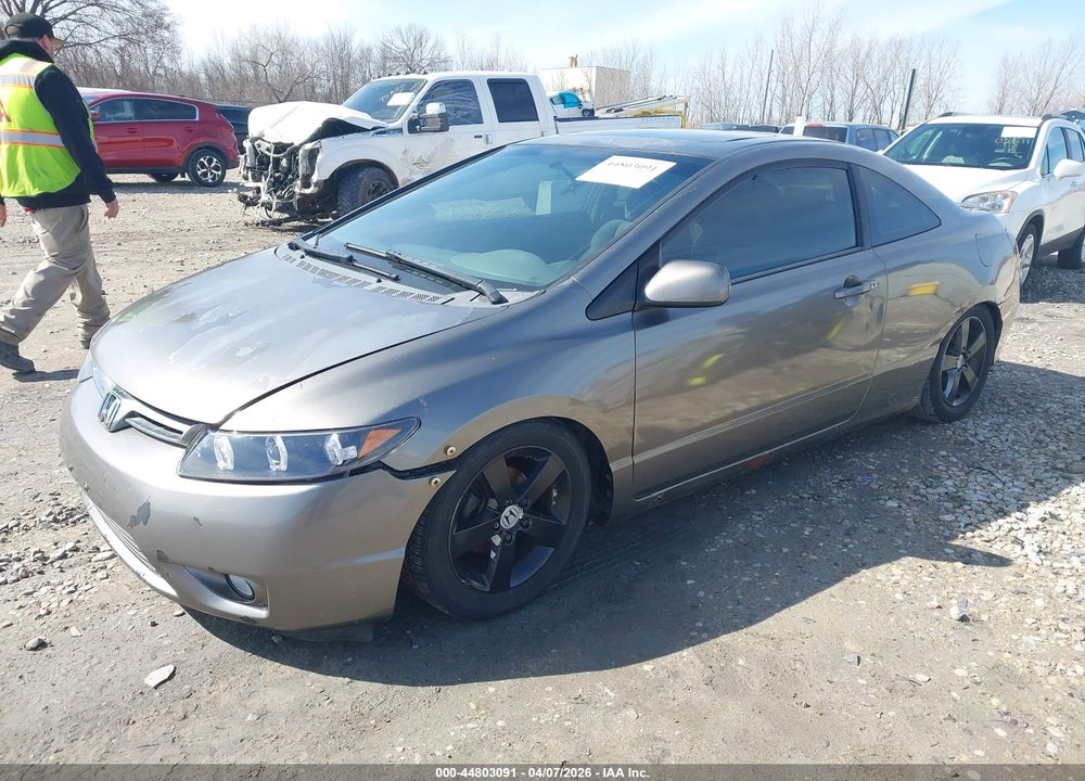 2006 HONDA CIVIC EX VIN: 2HGFG12886H525831
