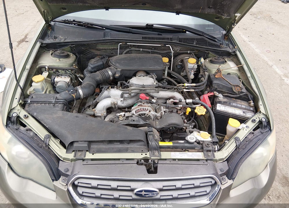 2005 SUBARU OUTBACK 2.5I VIN: 4S4BP61C056376441