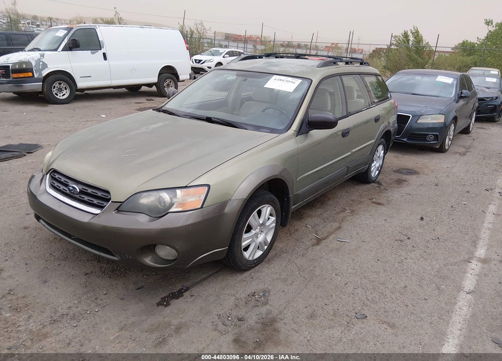 2005 SUBARU OUTBACK 2.5I VIN: 4S4BP61C056376441