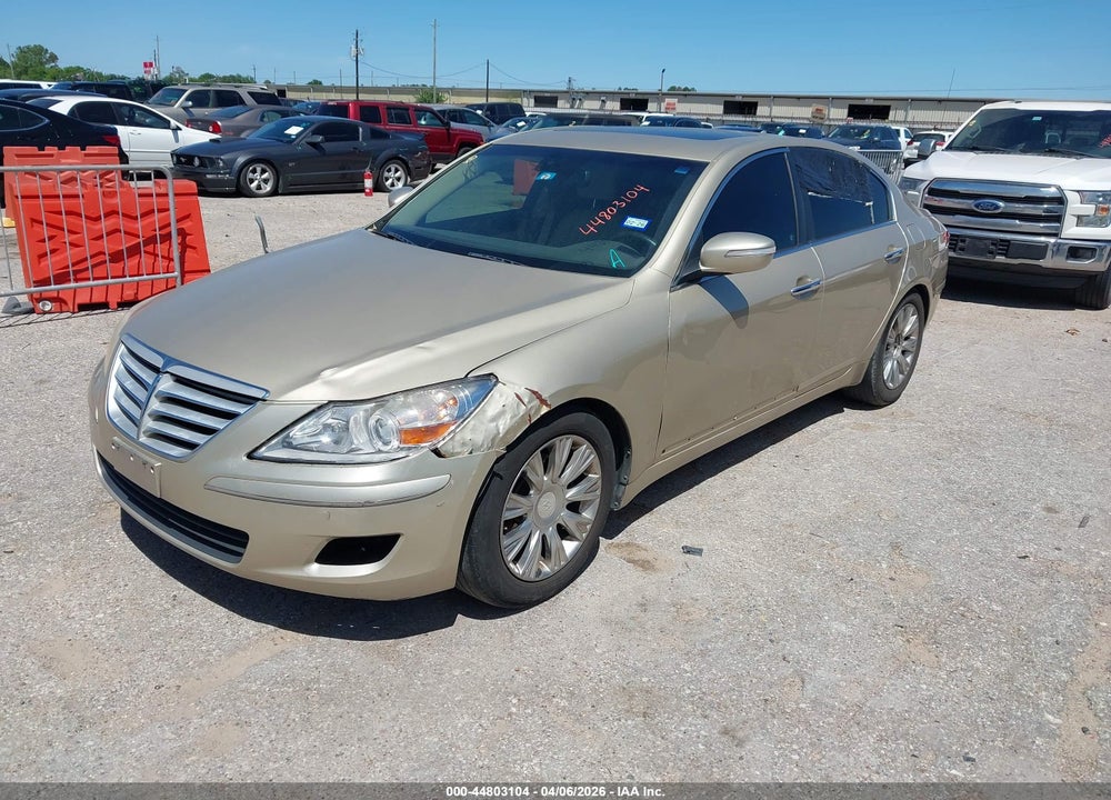 2010 HYUNDAI GENESIS 3.8 VIN: KMHGC4DE5AU104833
