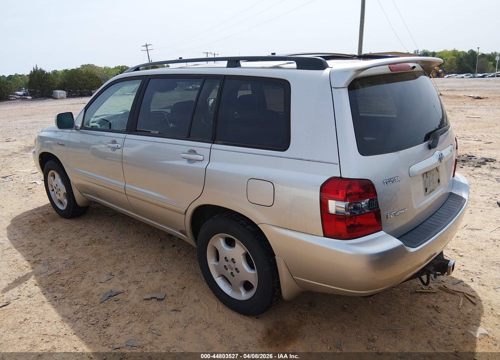 2005 TOYOTA HIGHLANDER LIMITED V6 VIN: JTEEP21A350116431