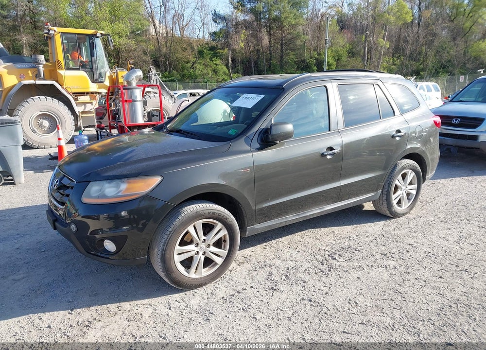 2011 HYUNDAI SANTA FE LIMITED V6 VIN: 5XYZK4AGXBG071773