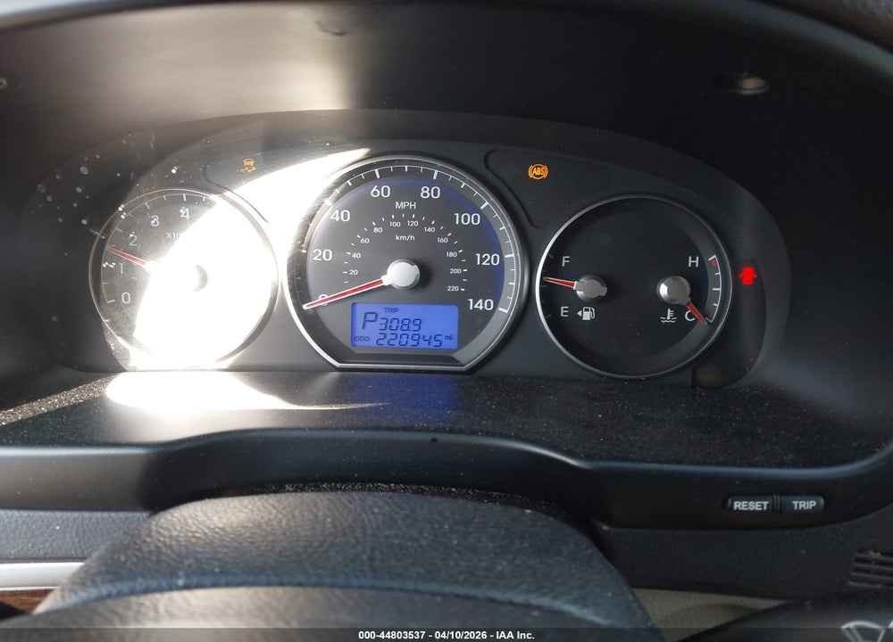 2011 HYUNDAI SANTA FE LIMITED V6 VIN: 5XYZK4AGXBG071773