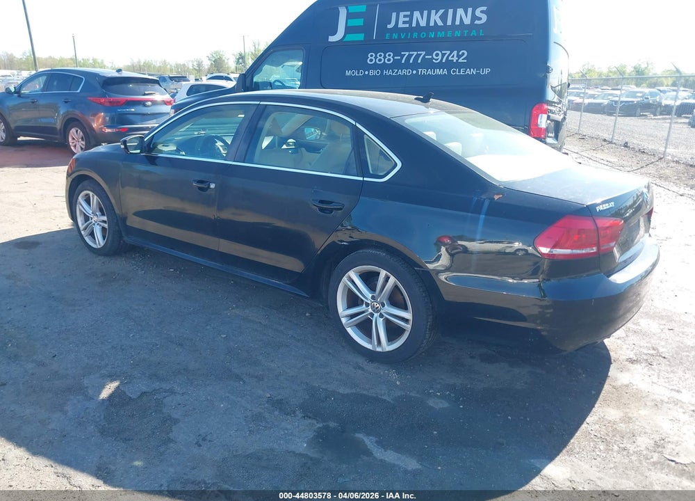 2014 VOLKSWAGEN PASSAT 1.8T SE VIN: 1VWBT7A31EC032699