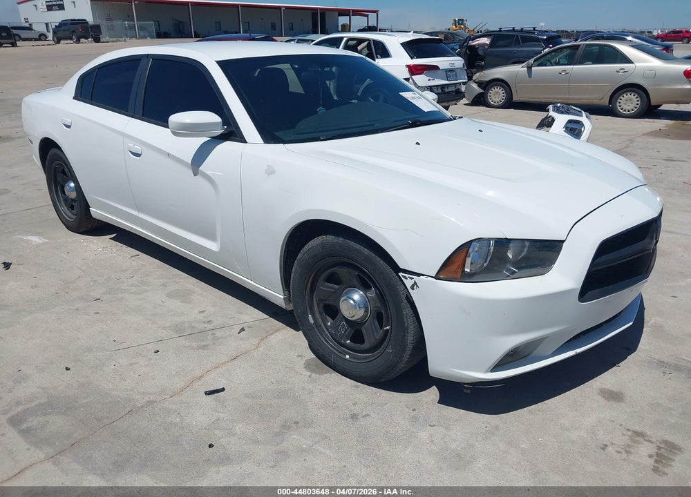 2014 DODGE CHARGER POLICE VIN: 2C3CDXAT8EH190978