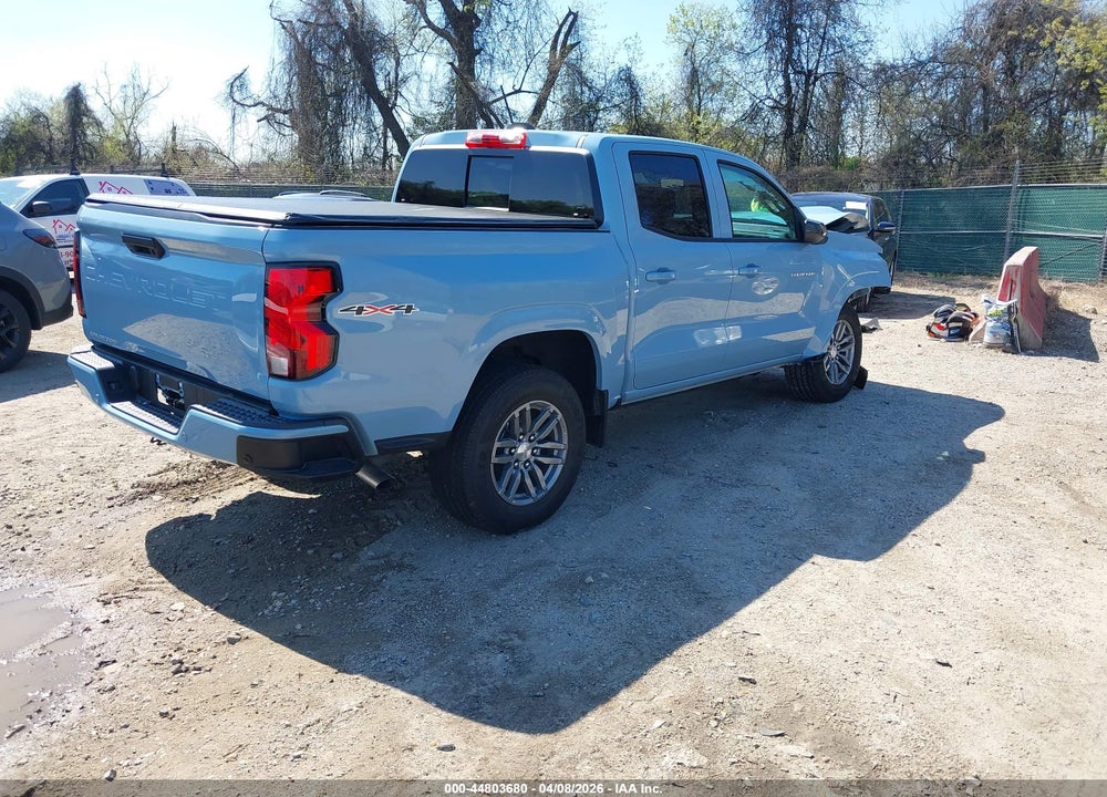 2025 CHEVROLET COLORADO 4WD LT VIN: 1GCPTCEK4S1167993