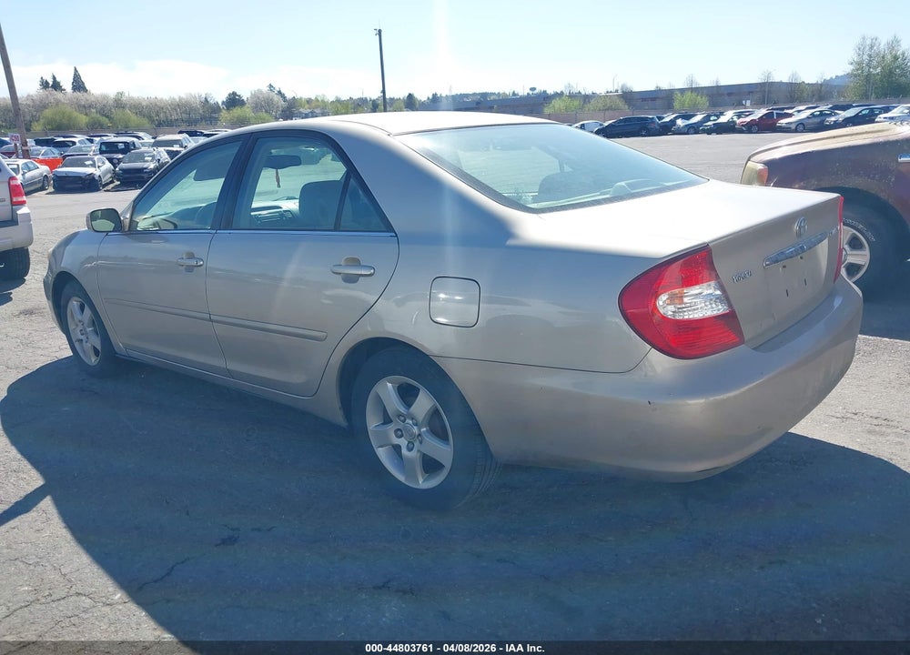 2004 TOYOTA CAMRY LE VIN: 4T1BE32K34U263328