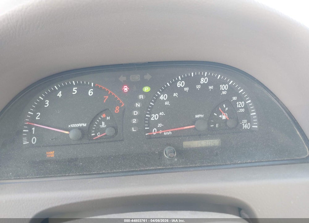 2004 TOYOTA CAMRY LE VIN: 4T1BE32K34U263328