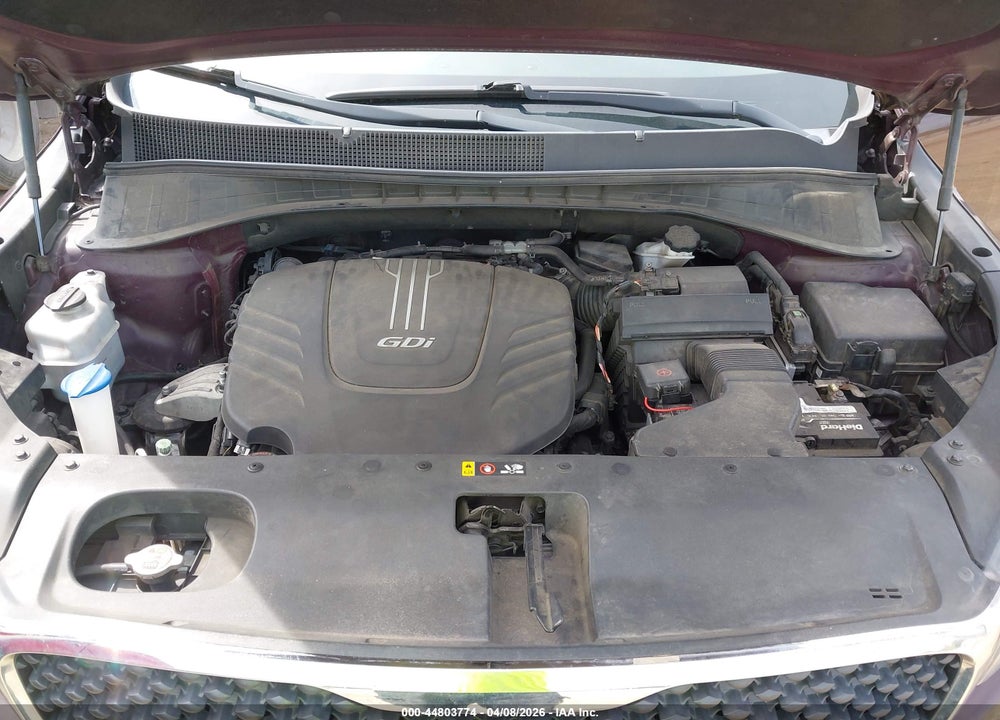 2016 KIA SORENTO 3.3L LX VIN: 5XYPGDA59GG019839