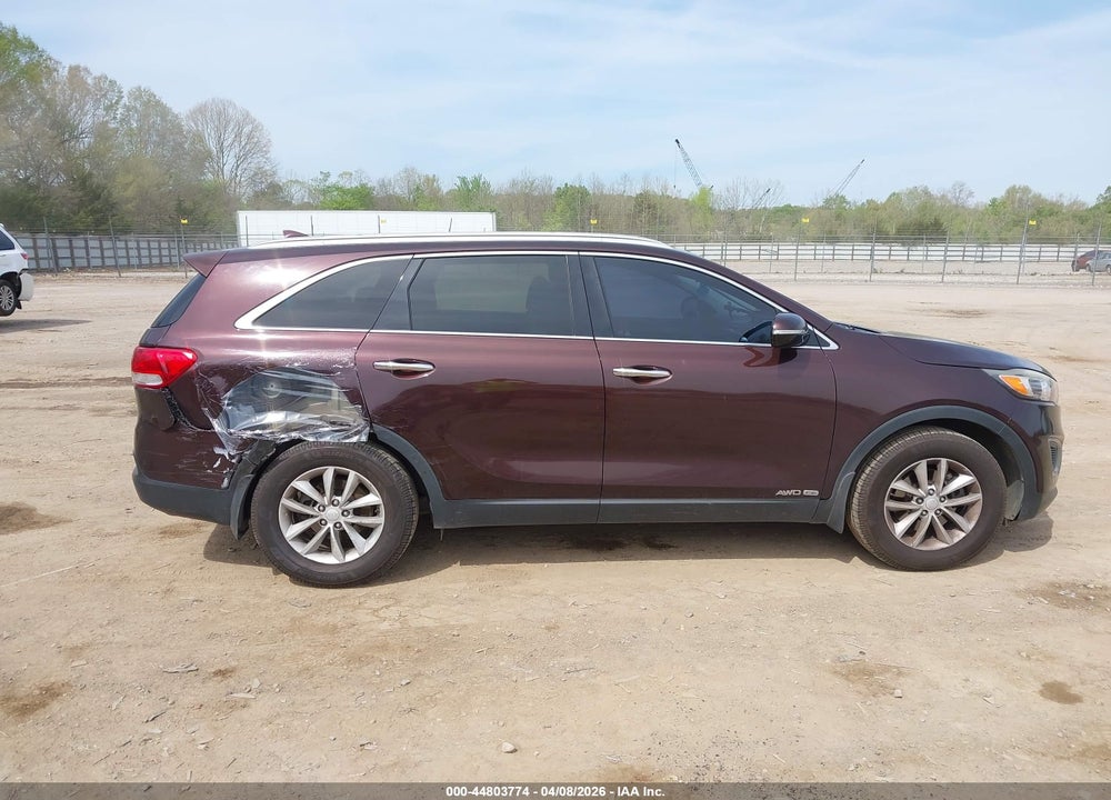 2016 KIA SORENTO 3.3L LX VIN: 5XYPGDA59GG019839