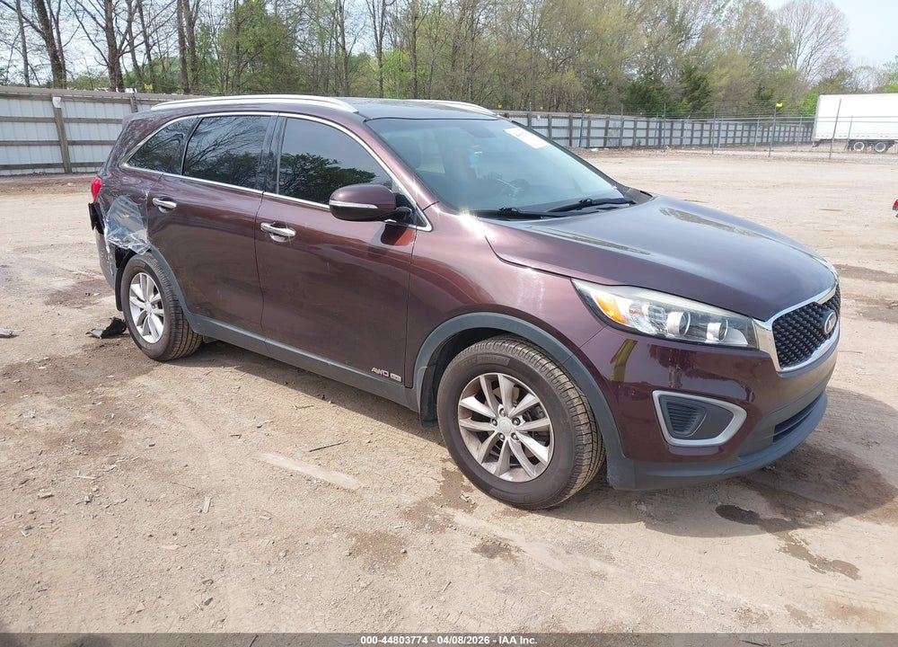 2016 KIA SORENTO 3.3L LX VIN: 5XYPGDA59GG019839
